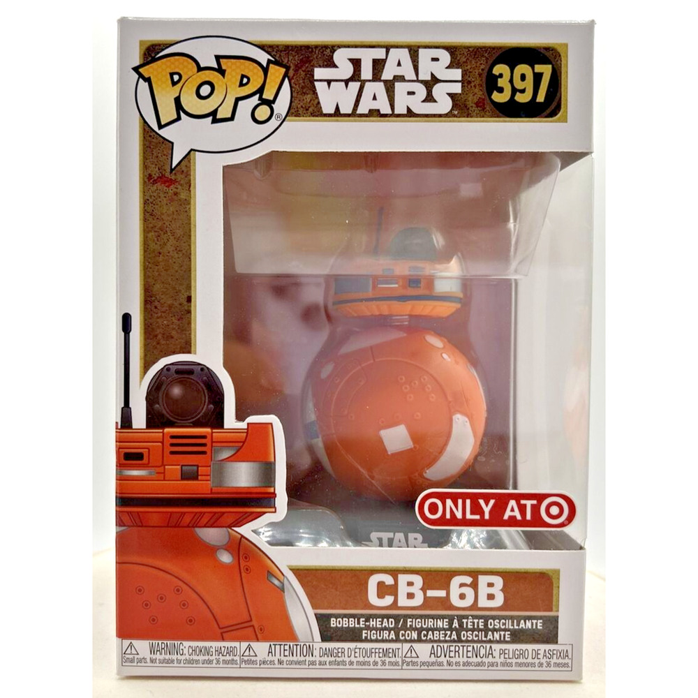 Funko Pop! Star Wars CB-6B Target Exclusive #397 F3